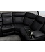 Invicta Interior Cinema fauteuil HOLLYWOD 5-zits kunstleer zwart - 47590