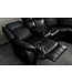 Invicta Interior Cinema fauteuil HOLLYWOD 5-zits kunstleer zwart - 47590