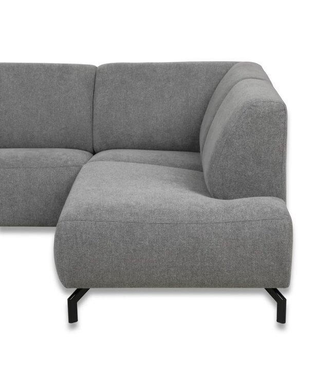 DGB Agenturen Hoekbank Aviano licht grijs 2,5 zits- Bloq167