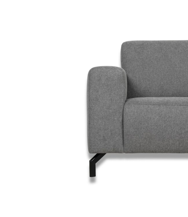 DGB Agenturen Hoekbank Aviano licht grijs 2,5 zits- Bloq167