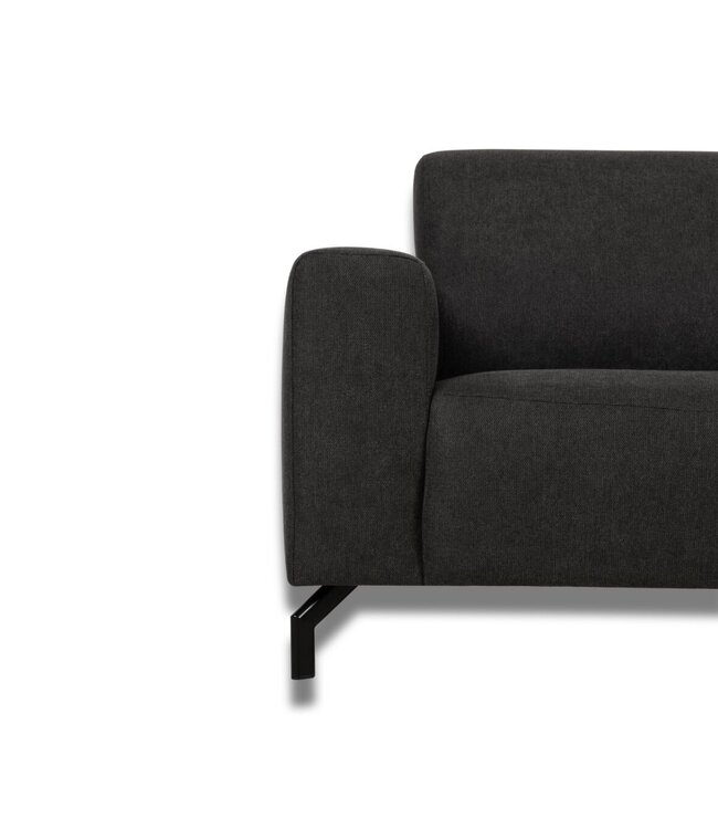 DGB Agenturen Hoekbank Aviano Antraciet 2,5 zits- Bloq67