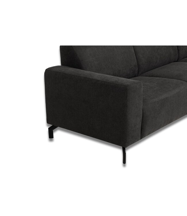 DGB Agenturen Hoekbank Aviano Antraciet 2,5 zits- Bloq67