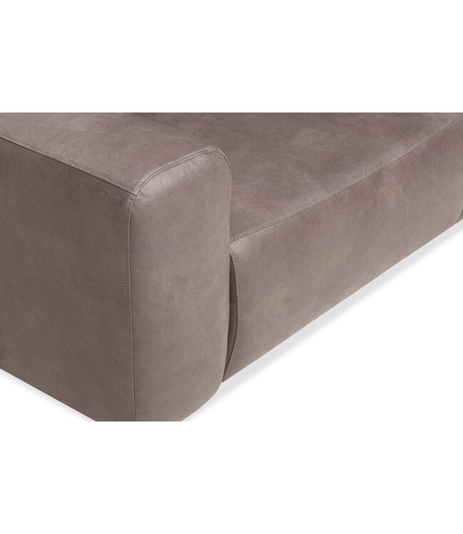 DGB Agenturen Hoekbank Bari 2.5 zits Warm taupe - Kentucky1