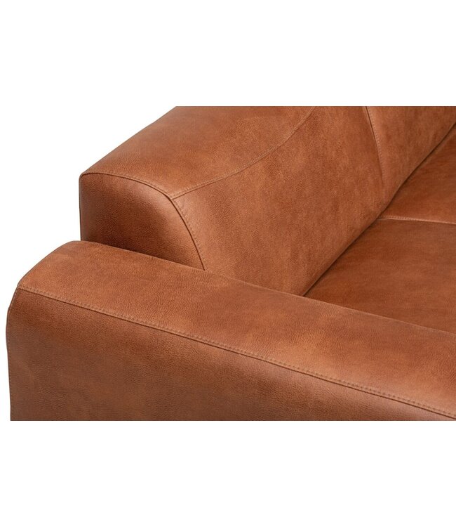 DGB Agenturen Hoekbank Bari 2.5 zits Cognac- Kentucky9