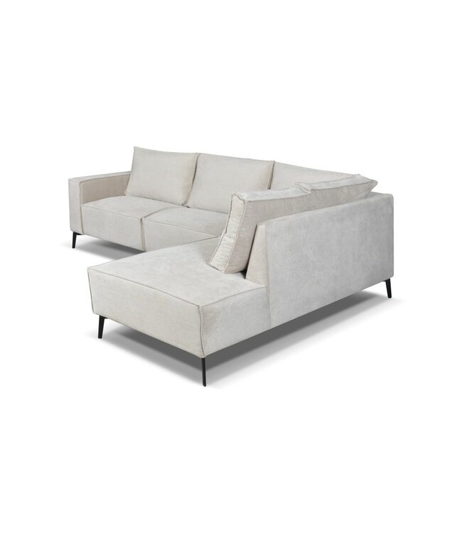 DGB Agenturen Hoekbank Ellie 2.5 zits Beige- Memphis4