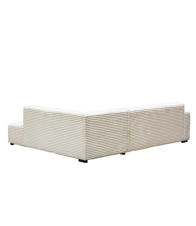 DGB Agenturen Hoekbank Graz 2.5 zits grijs ribstof- Zoom19 - Copy