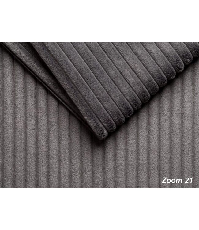 DGB Agenturen Hoekbank Girona 2.5 zits grijs ribstof- Zoom19 - Copy