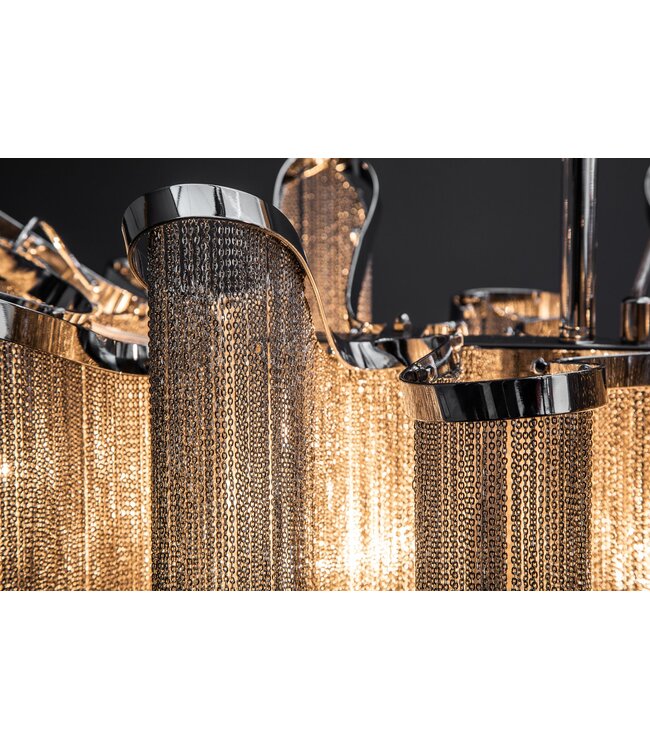 Invicta Interior Hanglamp ELEGANCE 118 cm metaal zilver - 39107