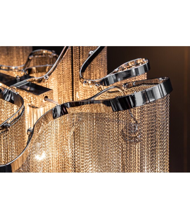 Invicta Interior Hanglamp ELEGANCE 118 cm metaal zilver - 39107