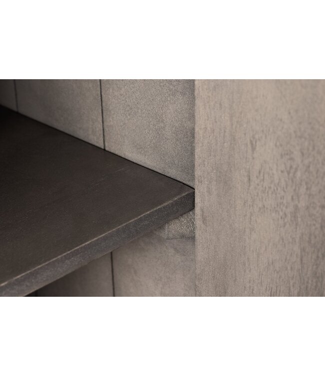 Invicta Interior Dressoir ART DECO 170 cm 3D mangohout grijs - 46801