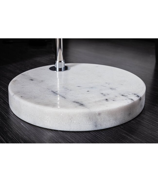 Invicta Interior Vloerlamp BIG BOW 175-205cm oranje met marmeren voet - 20747