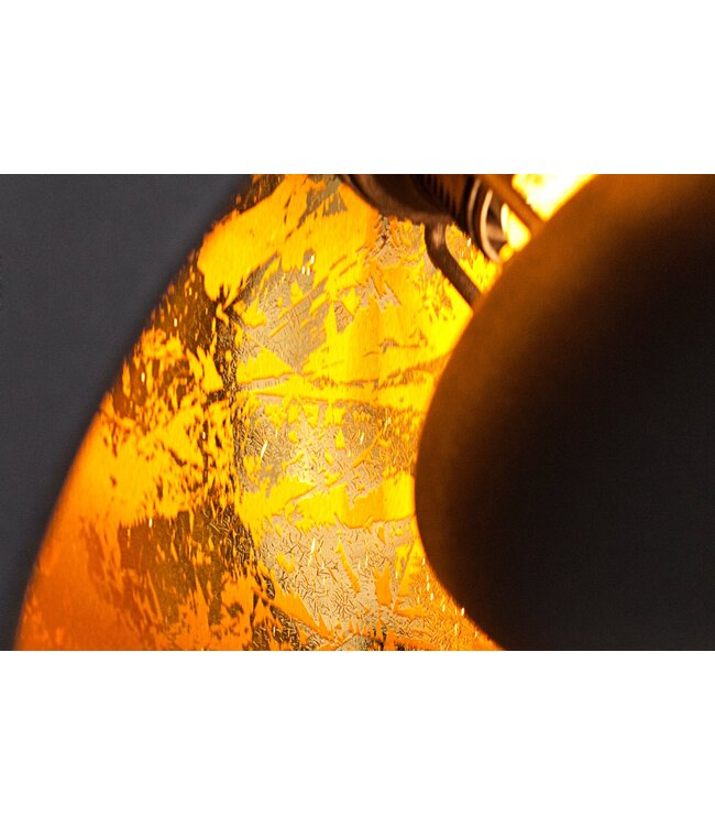 Invicta Interior Hanglamp STUDIO 3s zwart goud - 36228