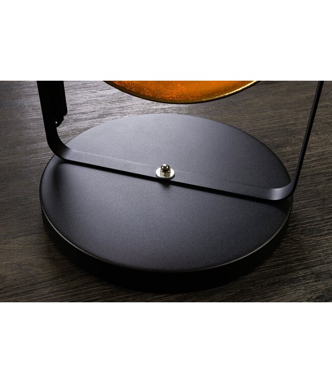 Invicta Interior Vloerlamp STUDIO 130cm 3s zwart goud - 22968