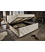 Invicta Interior Bed ELYSIUM 180x200cm fluweel champagnebeige met opbergruimte - 45920