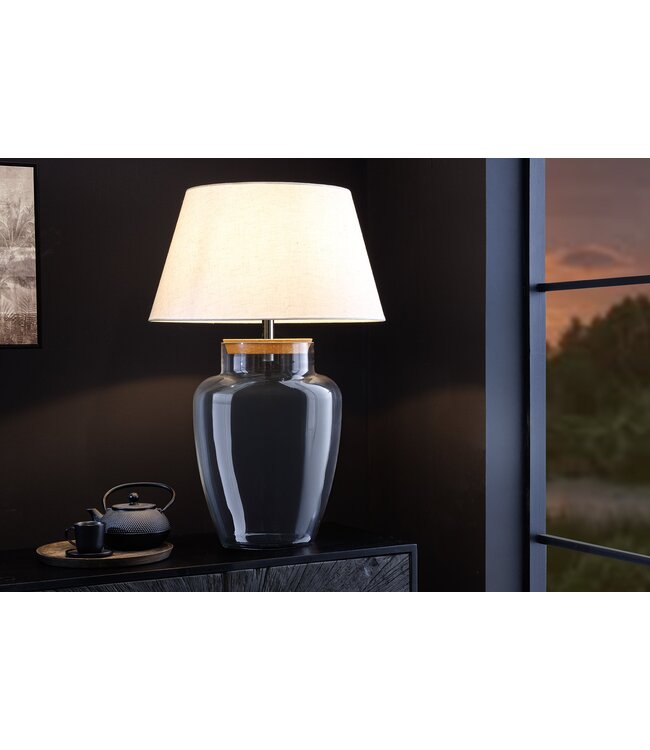 Invicta Interior Tafellamp CLASSICO 80 cm, glazen navulbaar - 44816