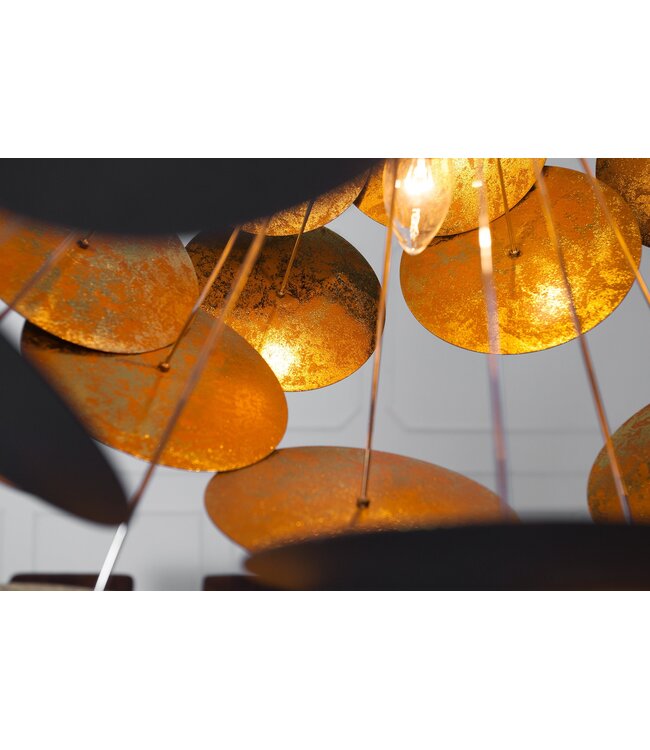 Invicta Interior Hanglamp INFINITY HOME 70cm zwart goud - 36226