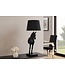 Invicta Interior Tafellamp BLACK BEAUTY 75 cm paardsculptuur zwart goud - 45665