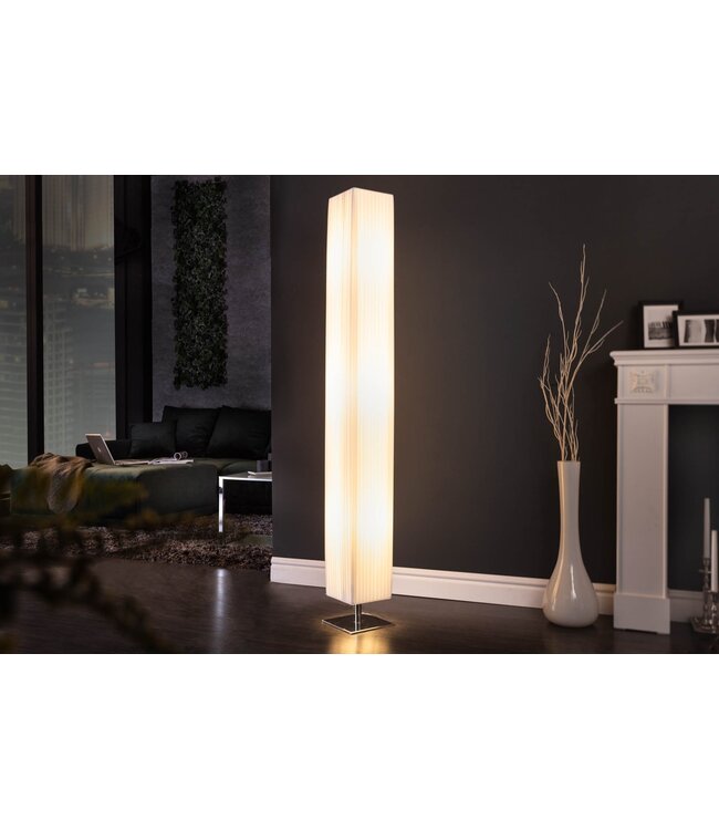 Invicta Interior Vloerlamp PARIS 160 cm recht wit latex - 8159