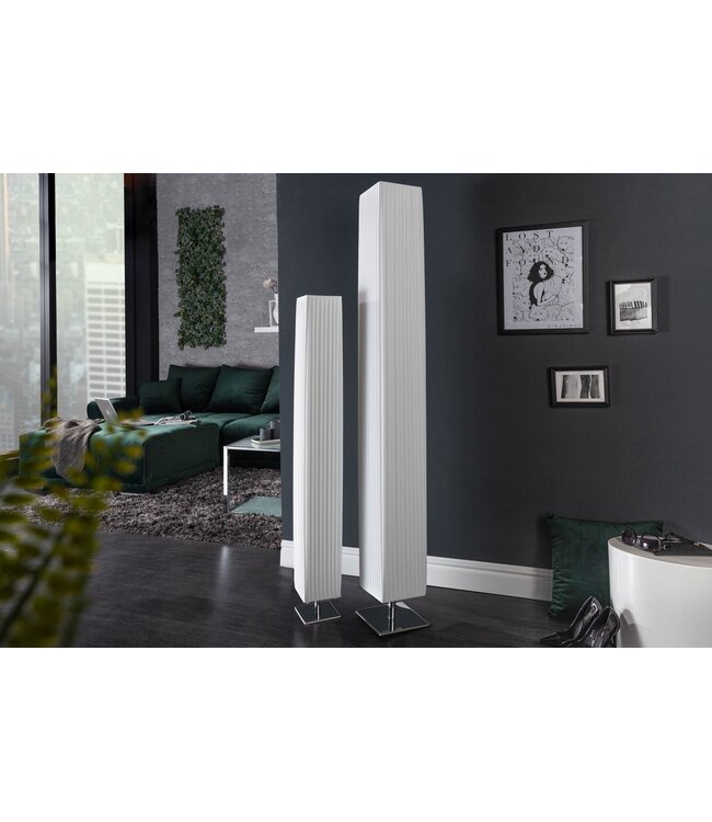 Invicta Interior Vloerlamp PARIS 160 cm recht wit latex - 8159