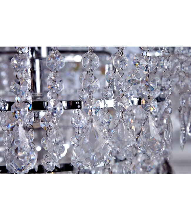 Invicta Interior Kroonluchter ROYAL XL 105 transparant in barokstijl - 6790