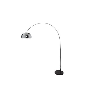 Invicta Interior Vloerlamp BIG BOW 170-205cm chroom met marmeren voet - 21067