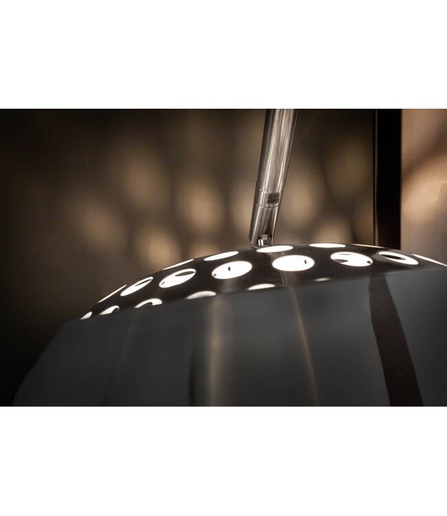 Invicta Interior Vloerlamp BIG BOW 170-205cm chroom met marmeren voet - 21067