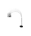 Invicta Interior Vloerlamp BIG BOW 170-205cm chroom met marmeren voet - 21067