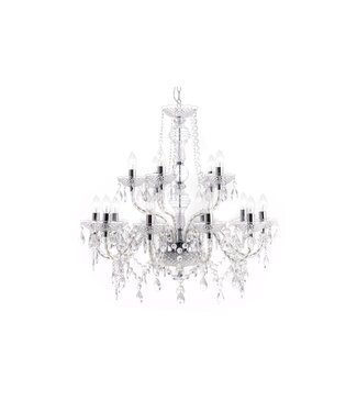 Invicta Interior Kroonluchter DIAMONDS 15-armig transparant acryl - 1281