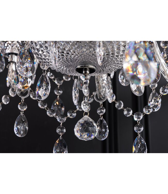 Invicta Interior Kroonluchter DIAMONDS 15-armig transparant acryl - 1281