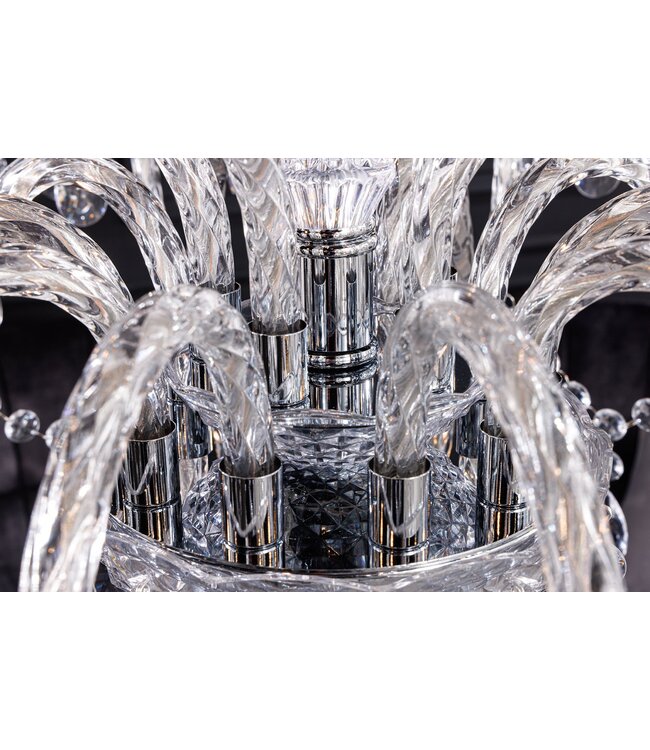 Invicta Interior Kroonluchter DIAMONDS 15-armig transparant acryl - 1281