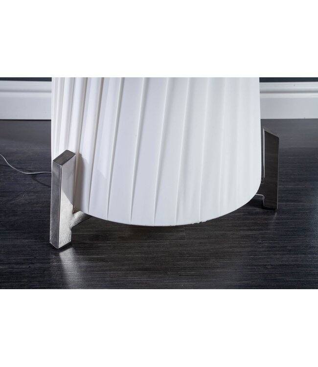 Invicta Interior Vloerlamp PARIS 160 cm, taillehoogte, wit latex - 7680