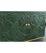 Invicta Interior Dressoir PEACOCK 175cm 3D mangohout antieke look donkergroen goud handgemaakt - 45791