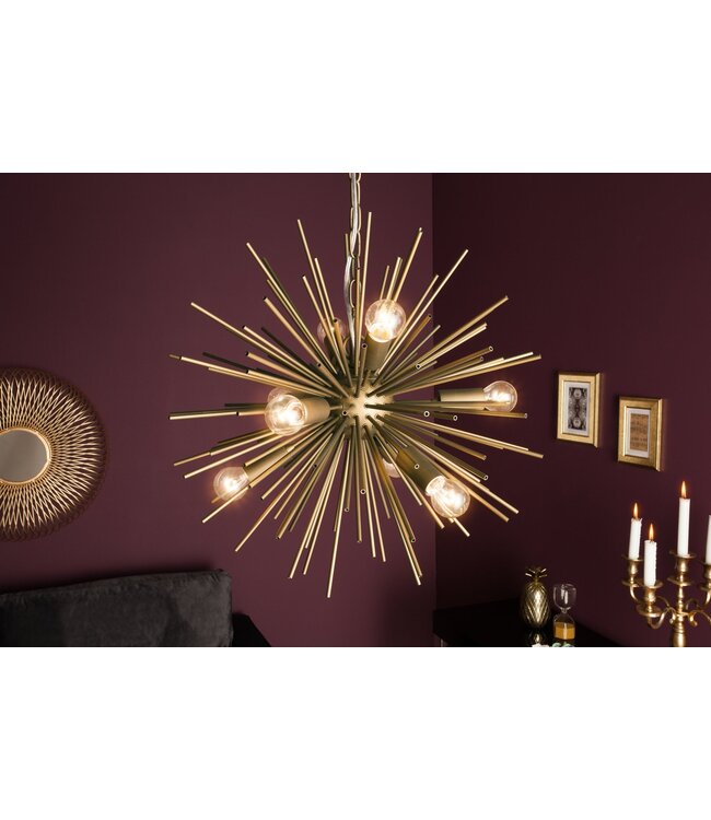 Invicta Interior Hanglamp SUNLIGHT 50cm goud - 39106