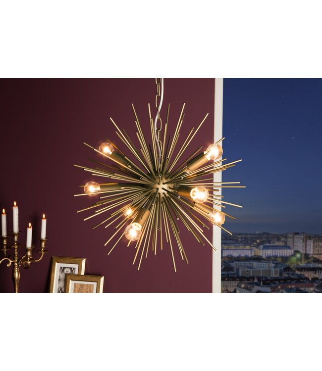 Invicta Interior Hanglamp SUNLIGHT 50cm goud - 39106