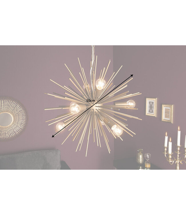 Invicta Interior Hanglamp SUNLIGHT 50cm goud - 39106