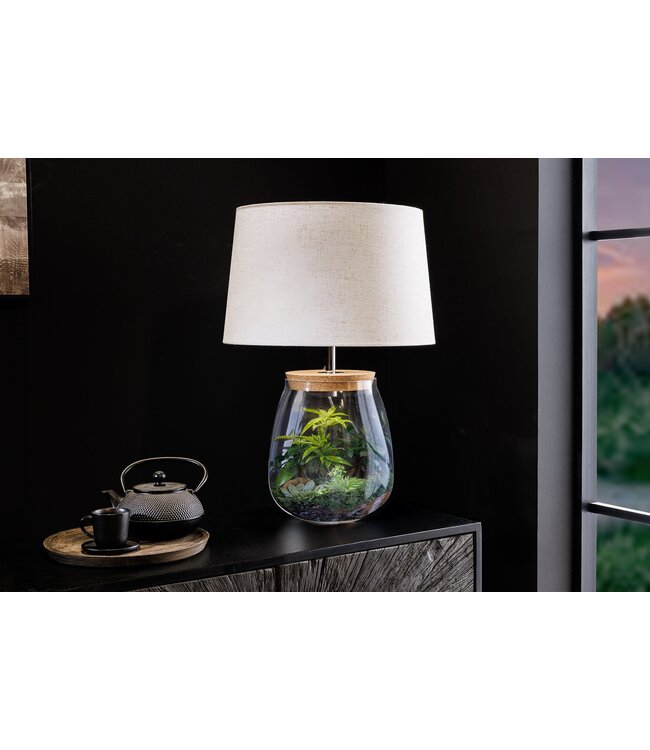 Invicta Interior Tafellamp CLASSICO 60 cm, glazen navulbaar - 44817