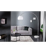 Invicta Interior Vloerlamp BIG BOW 175-205cm wit met marmeren voet - 19694