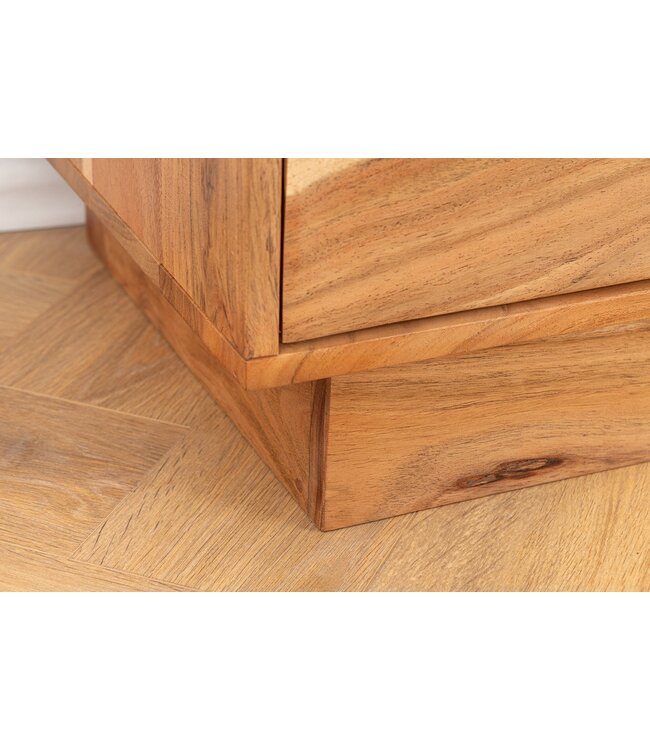 Invicta Interior Dressoir DESERT 160 cm 3D acaciahout naturel - 47149