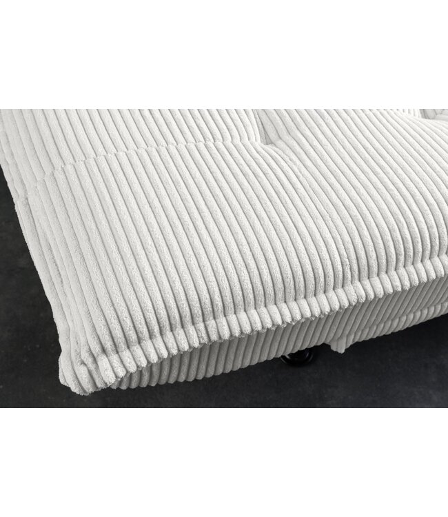 Invicta Interior Slaapbank JAZZ 195 cm 3-zits beige corduroy - 47521