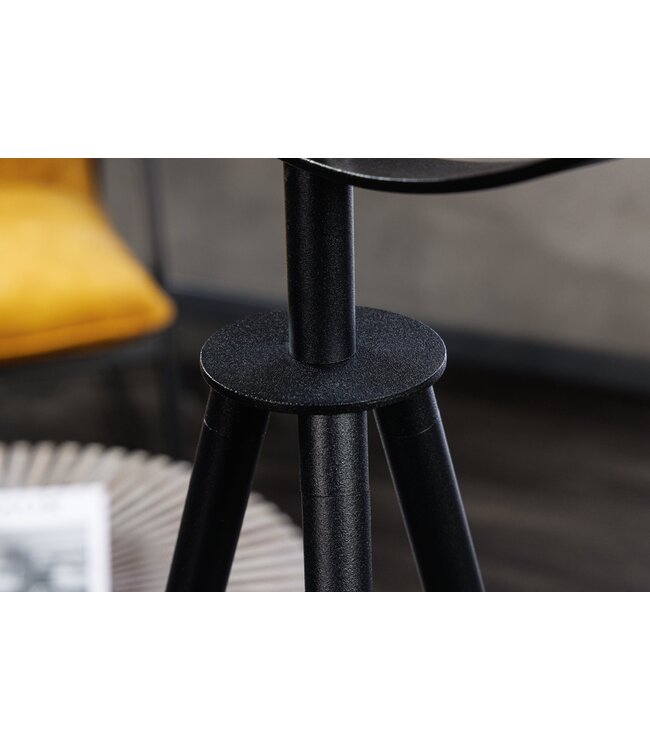 Invicta Interior Vloerlamp STUDIO 145cm zwart goud - 36617