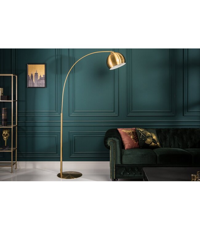Invicta Interior Vloerlamp BIG BOW 205cm goud - 40771