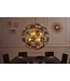 Invicta Interior Hanglamp INFINITY HOME van glas en staal, goudkleurig. - 43773