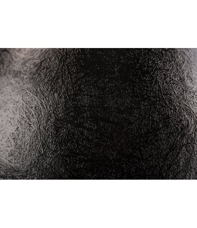 Invicta Interior Hanglamp GLOW 50cm van glasvezel, zwart goud - 10717