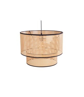 Invicta Interior Hanglamp WIENER GEFLECHT 45cm zwarte rand - 42808