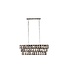 Invicta Interior Hanglamp KRISTALL 90cm elegant grijs - 42810