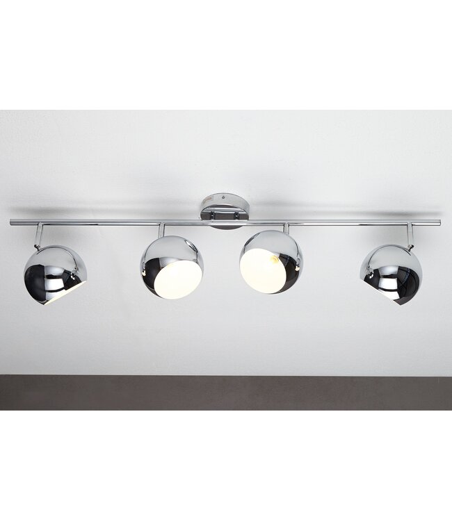 Invicta Interior Hanglamp BUBBLE 105cm chroom - 11168