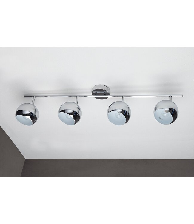 Invicta Interior Hanglamp BUBBLE 105cm chroom - 11168