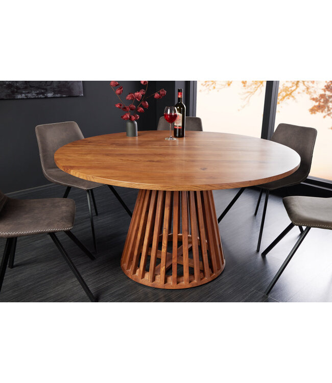 Invicta Interior Eettafel MAISON JADE Ø 120cm rond acaciahout - 44819