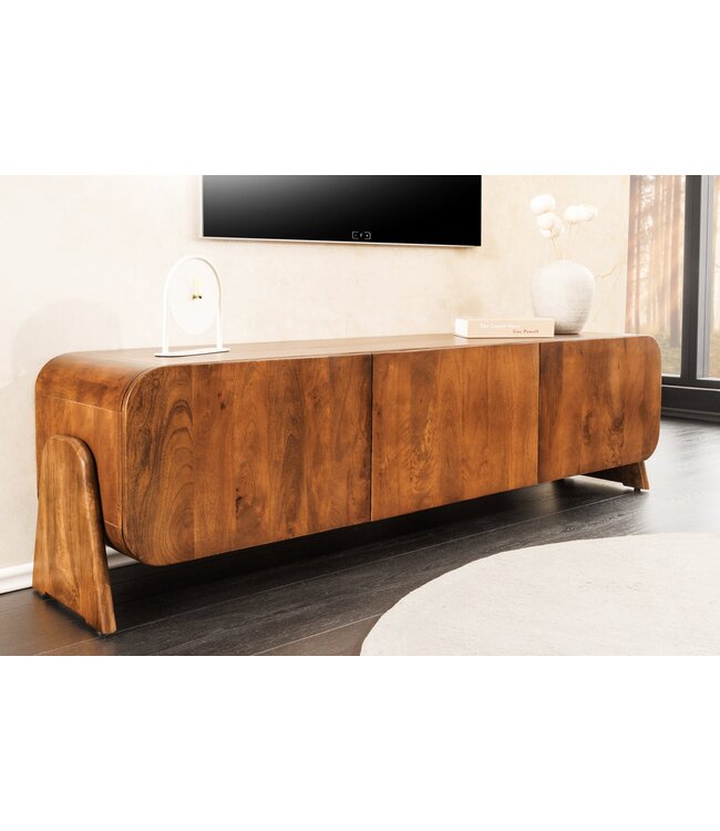 Invicta Interior TV-bord BRASIL 160 cm mangohout bruin - 45789