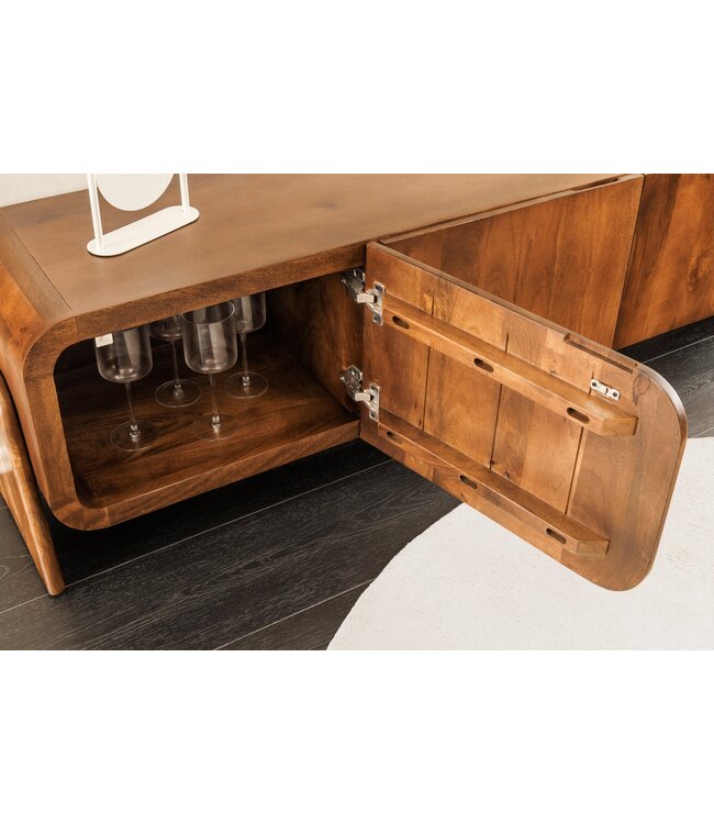 Invicta Interior TV-bord BRASIL 160 cm mangohout bruin - 45789